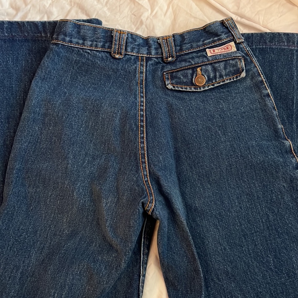 SALE!! DEAL!! RARE Vtg TYME 70s 80s ﻿High Waisted Jeans - Picture 9 of 9